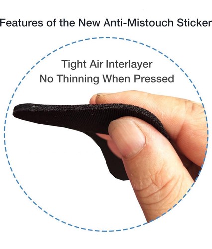 2 Finger Palm Rejection Artist Glove For iPad ,Tablet Graphic Sketching Drawing - Picture 10 of 27