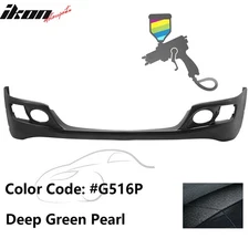 Fits 06-08 Acura TSX OE Factory Style Painted #G516P Green Front Bumper Lip PU
