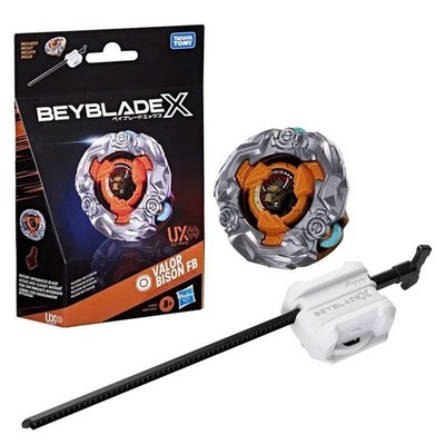 Beyblade X Valor Bison Starter Pack Set Top Launcher Ages 8+ NEW