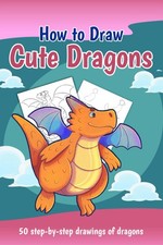How to Draw Cute Dragons: 50 Step-by-step Drawings of Dragons