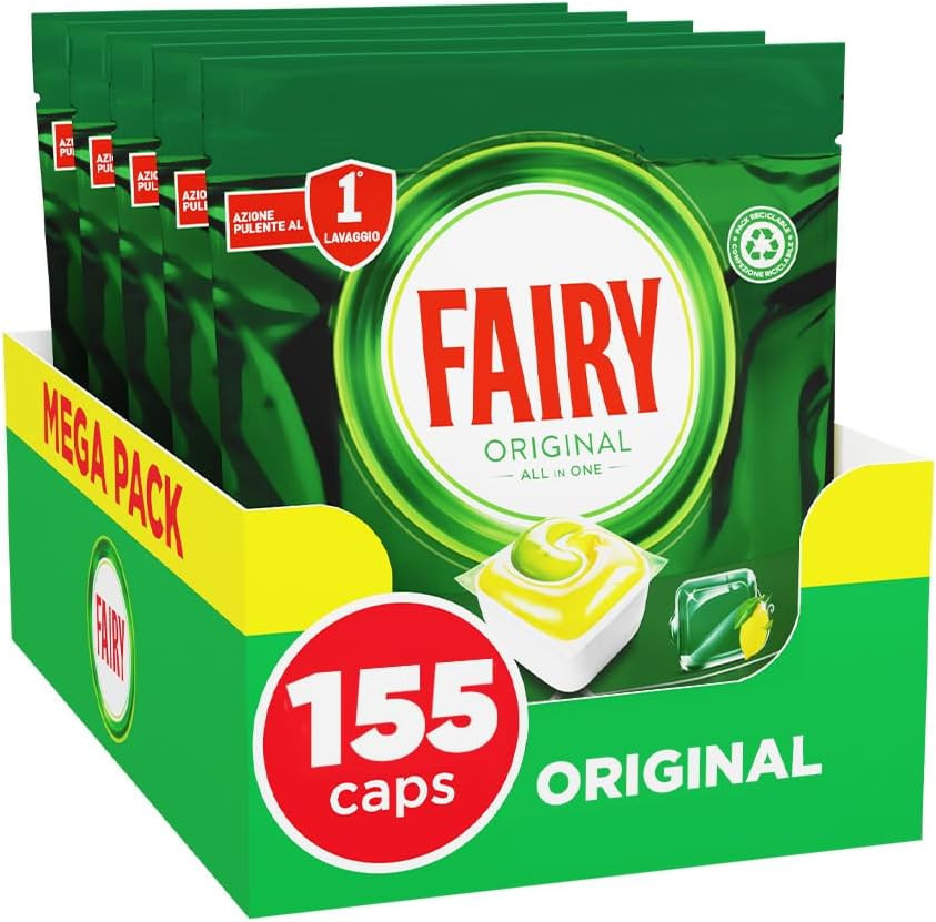 Detersivo Original 155 Capsule Lavastoviglie: Come Una Volta