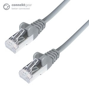 Group Gear 20M Cat6A Sstp Lsoh grau Litze bündig 26Awg Kabel