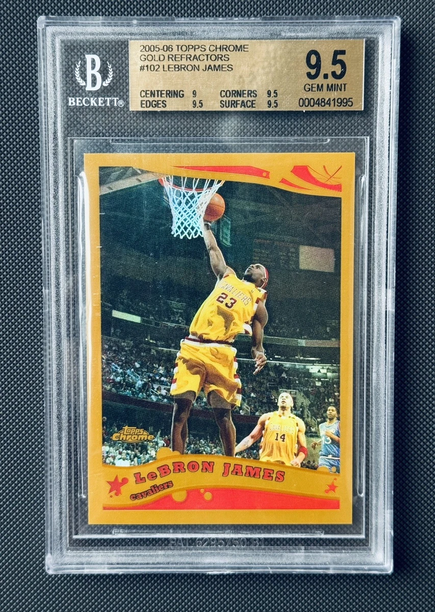 2005-06 Topps Chrome - LeBron James #102 for sale | eBay