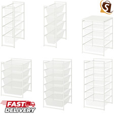 IKEA JONAXEL Storage Combination White Modular Shelving Unit Organizer Rack