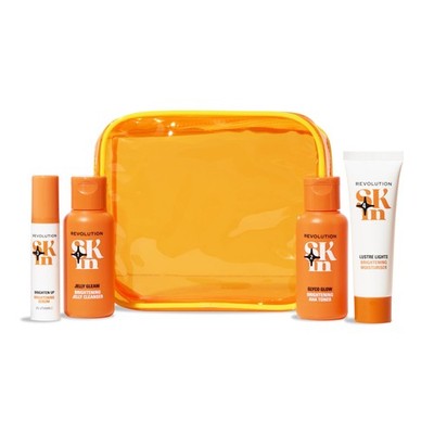 Revolution Skin, Be Bright 4 Step Starter Kit, Skincare Set with Cleanser,... 