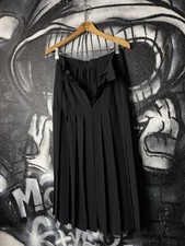 ESCADA x Margaretha Ley Vintage Black Pleated Skirt Women s Size 36