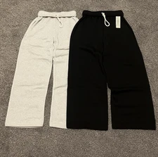 Wide Leg Baggy Sweatpants 2 PACK (MEDIUM)