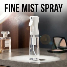 High Pressure Continuous Spray Bottle Fine Mist Water Hair Care Makeup 300ml