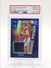BO NIX 2024 DONRUSS OPTIC ROOKIE PHENOMS PATCH BLUE HYPER RC PSA 10 Q0004