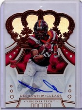 2020 Chronicles Draft Picks Deshawn McClease #60 Autograph Rookie