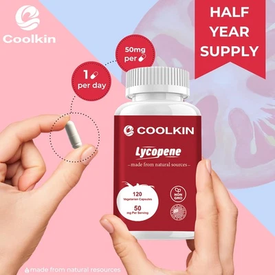 Lycopin 50mg-Prostatagesundheit Unterstützung,Antioxidans,Herz Gesundheit - Bild 1 von 4