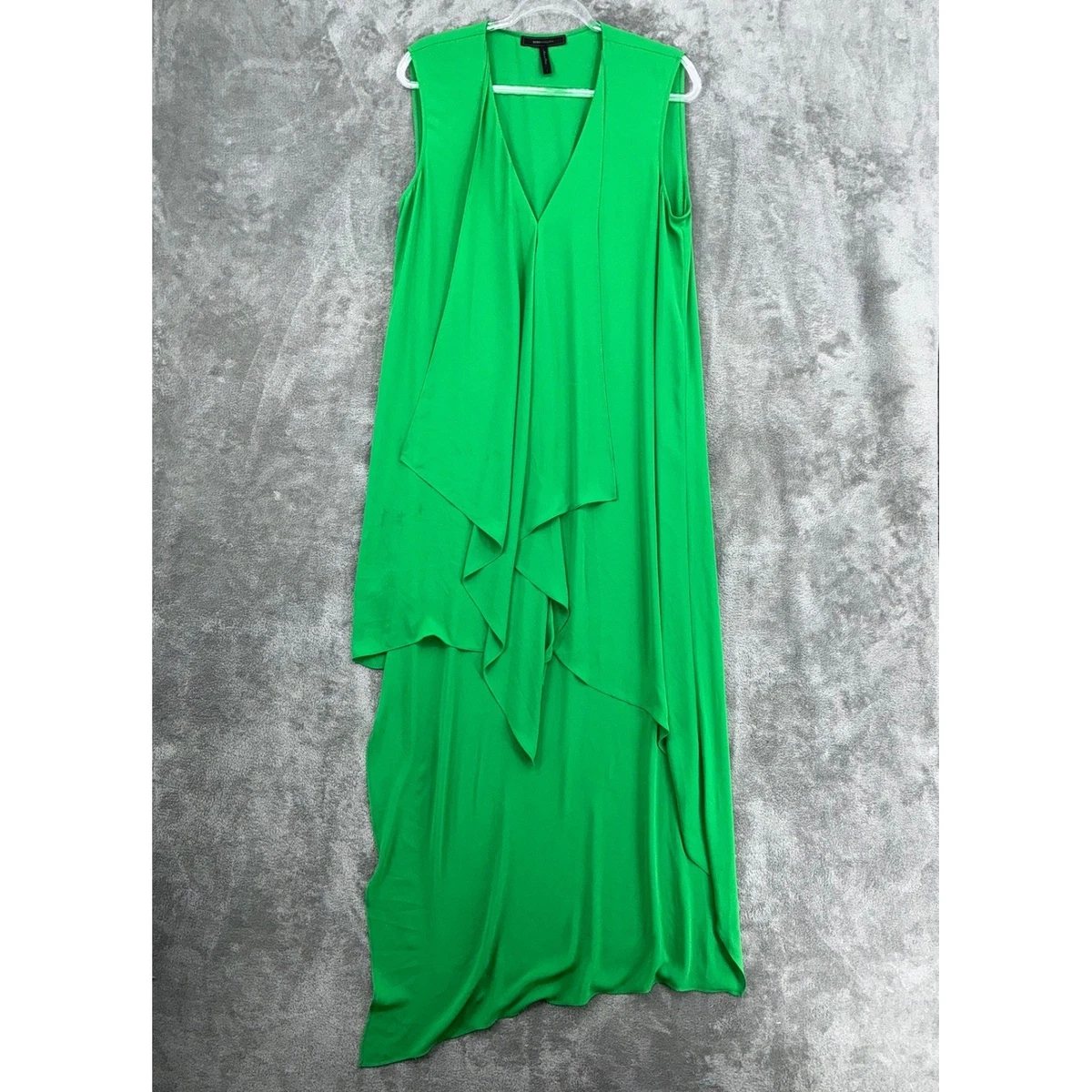 green emerald velvet dress BCBGMAXAZRIA Alicia Silk Opaline Green Charmeuse Gown – Runway Catalog main image 0