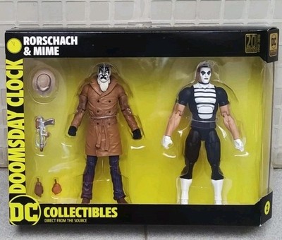 DC Collectibles Doomsday Clock: Rorschach & Mime Actionfigur 2er Pack
