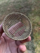 Vintage ALADDIN Kerosene Lamp Chimney BUG Insect Screen