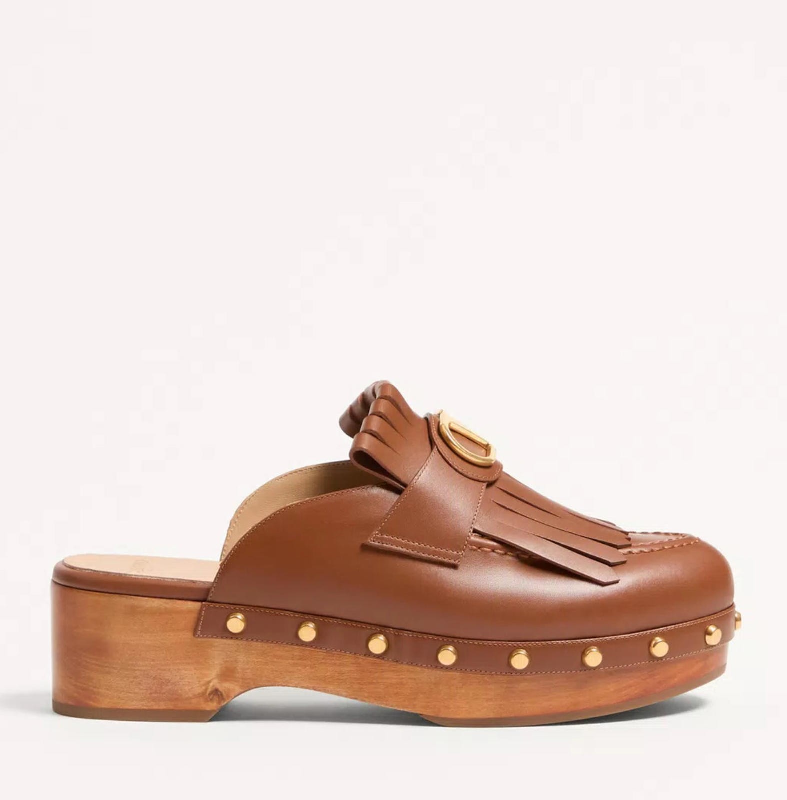 Valentino V-Logo Signature Clog(PLEASE REQUEST YOUR SIZE BEFORE PURCHASING)