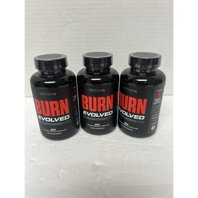 1-3 bottles Burn Evolved 2.0 Thermogenic Fat Burner Weight Loss 60 capsules