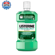 Listerine Freshburst Antiseptic Mouthwash Kills 99 Germs Bad Breath 1 Liter