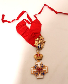 TT876: Orden von Malta Komturkreuz mit rotem Halsband
