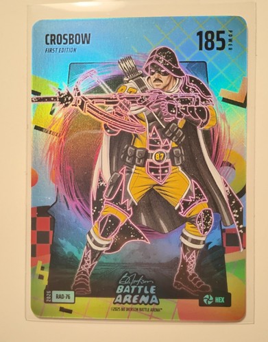 2026 Bo Jackson Battle Arena Ken Griffey Crosbow Sidney Crosby 80's RAD HEX