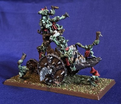 Rotzpumpenwagen sehr gut bemalt Gloomspite Gitz Warhammer Sigmar (U146)