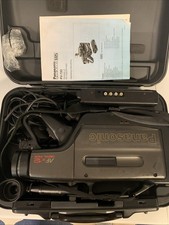  As Is - Read Panasonic OmniMovie VHS HQ Camcorder In Case Model PV-720