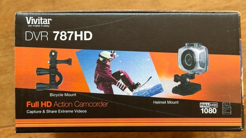 Vivitar DVR 787HD 1080 Full Action Camcorder New In Box - Picture 2 of 11