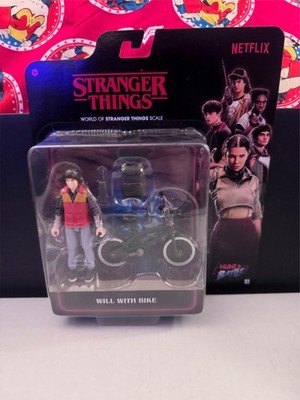 2025 JAZWARES STRANGER THINGS SEASON 5 NETFLIX HUNT & BATTLE WILL WITH BIKE NEW