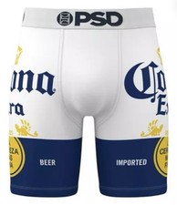 PSD Men  s Large   7" Inseam Boxer Briefs / Underwear Corona NEW