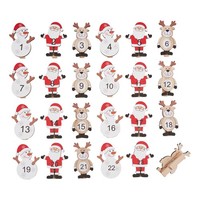 Vbs Adventszahlen Drei Freunde 24 Stk. Adventskalender-Zahlen Adventszeit Zahlen