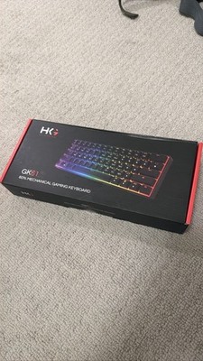 HK Gaming GK61 RGB 60% Mechanical Gaming Keyboard Modular USB-C