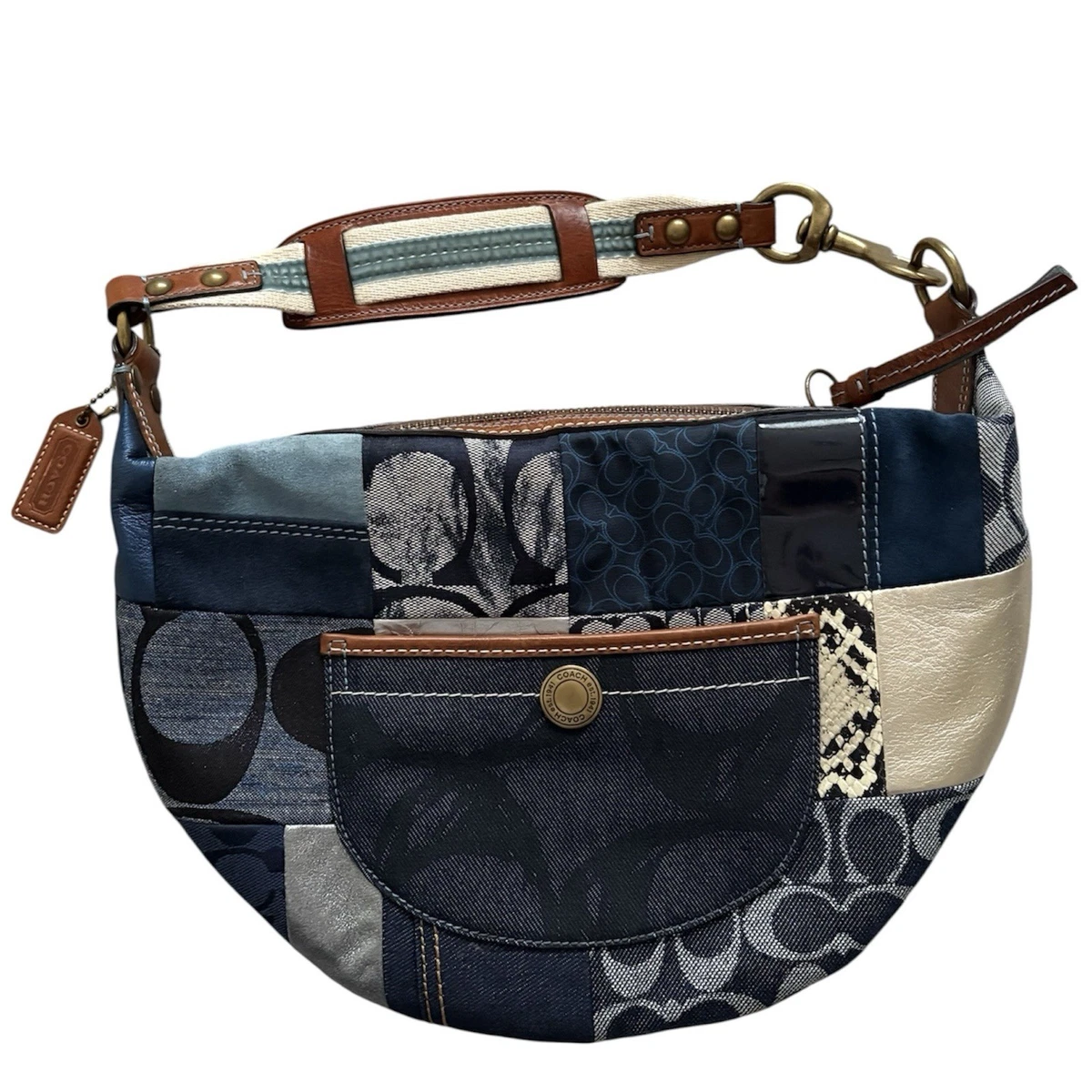 Coach Hobo Handbags & Bags Denim Exterior for Women for sale | eBay