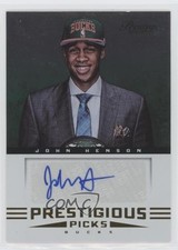 2012-13 Prestige Prestigious Picks Signatures John Henson #58 Auto 0ij6