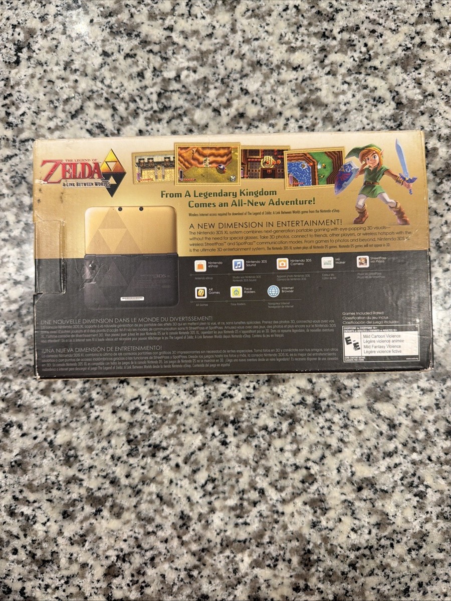 Nintendo 3DS XL Legend of Zelda Link Between Worlds Limited