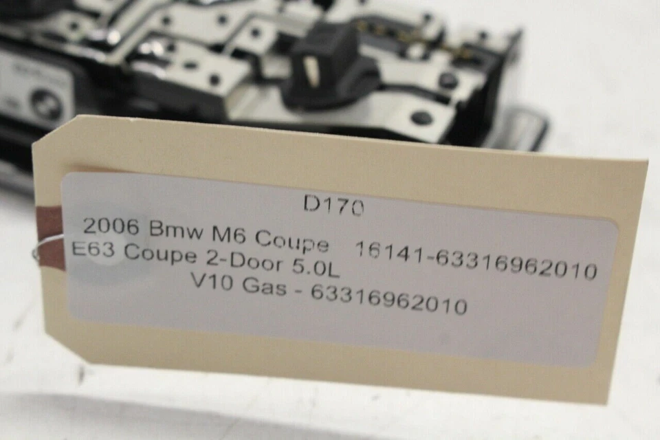 Luz de lectura de mapa superior BMW 645i 650i M6 2005-2008 63316962010 OEM usada Foto 4 de 4