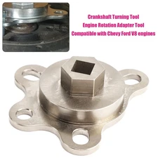Crankshaft Turning Tool Engine Rotation Adapter Tool For Chevy Ford V8 engines