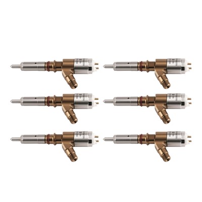 6PCS Fuel Injectors for Caterpillar 320D LN 323D L C6.4 32F61-00062