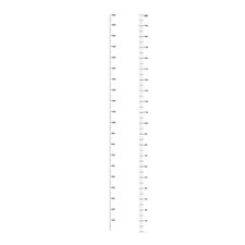Growth Chart Wall Labels Height Indicator Tape Ruler Height Growth Chart