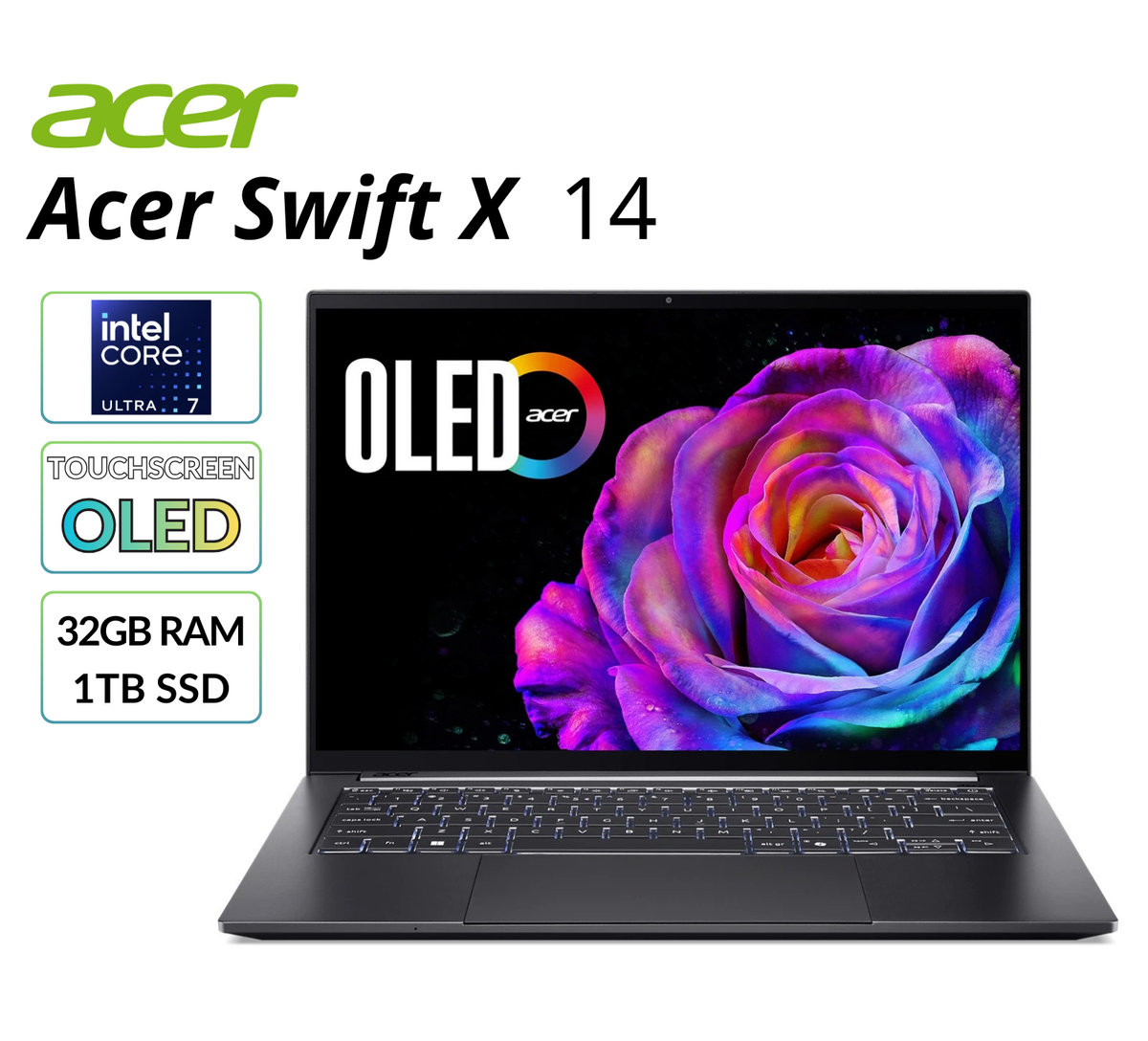 Acer Swift XOLED Gaming Laptop 14.5