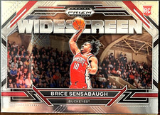 2023-24 Panini Prizm Draft Picks WIDESCREEN #13 Brice Sensabaugh RC Ohio State