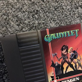 Tengen GAUNTLET and Gauntlet II Game Cartridges for the Nintendo NES UNTESTED