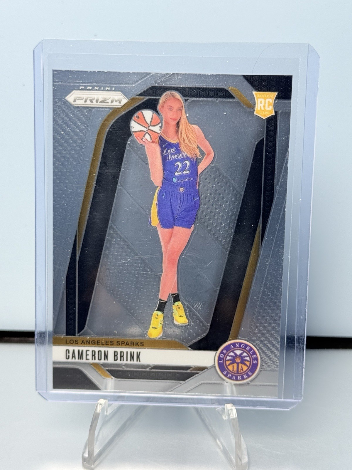 CAMERON BRINK 2024 WNBA Panini Prizm #143 ROOKIE VARIATION LA SPARKS RC