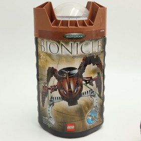 Lego Bionicle #8745 Visorak Roporak Complete W/Cainster, Manual & Both Discs