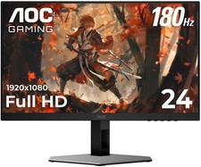 AOC 24G4EM 23.8" Full HD 1920 x 1080 180Hz Gaming Monitor