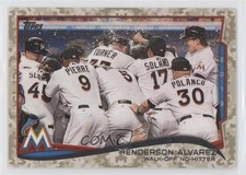 2014 Topps Season Highlights Camo 55/99 Henderson Alvarez Checklist #132 9xu