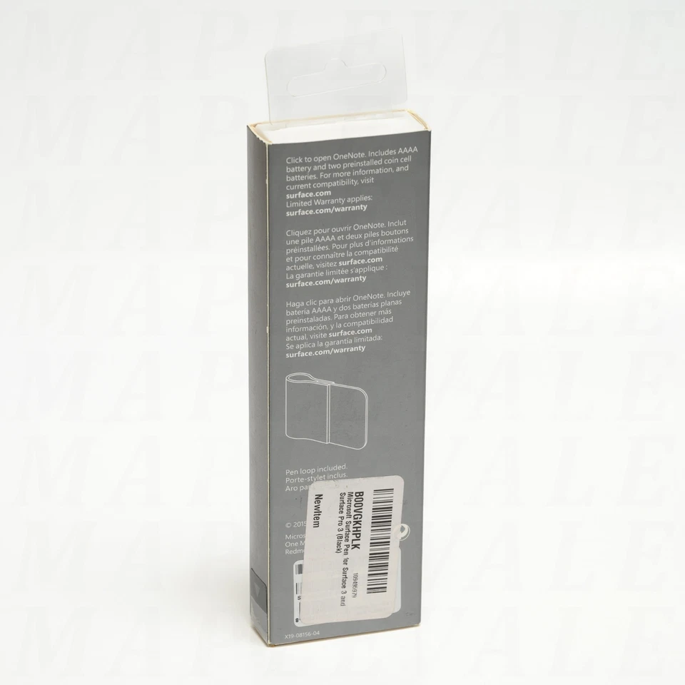 Lote de tres (3) bolígrafos negros Microsoft Surface Pro Stylet Pluma modelo 1616 Foto 3 de 4