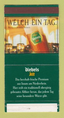 Matchbox - Welch Ein Tag Diebels Beer