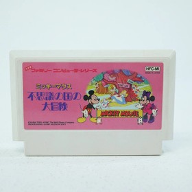 Used Game Software Mickey Mouse Great Adventure In Wonderland Famicom Retr FUw45