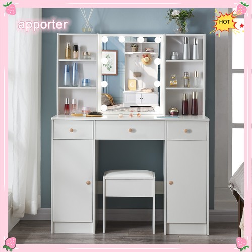 10 Lampadine Luci Specchio LED per Camera da Letto Bianco Trucco Vestire Vanità Tavolo Regali - Foto 5 di 11
