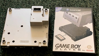 Offizieller Nintendo Gamecube Game Boy Player mit Start-Up Disc PAL