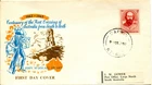 1962 Centenary of Stuart's Overland Crossing TAA 'Charles Todd' - ACCA FDC Blue